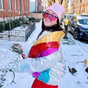 Queen of Sparkles Metallic Coat